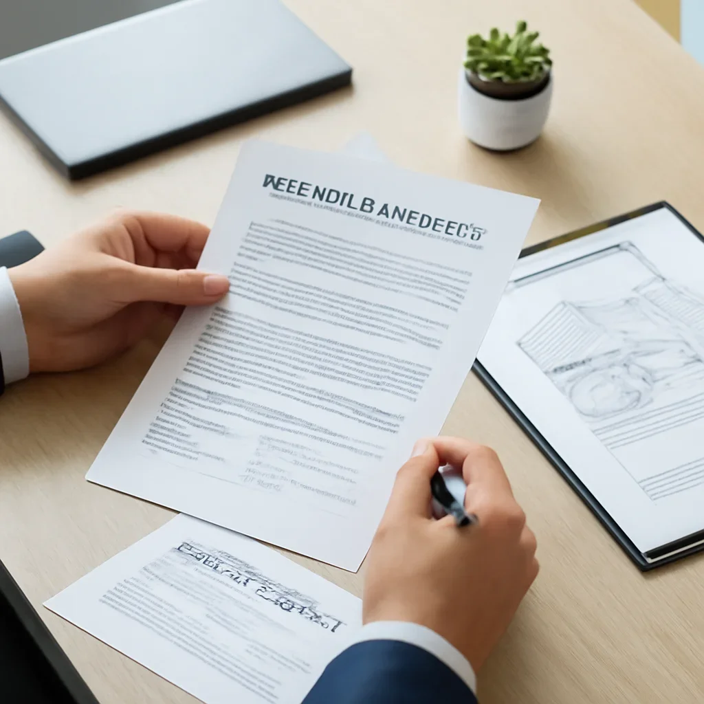 Roofing business reviewing insurance documents related to years in business roofing insurance