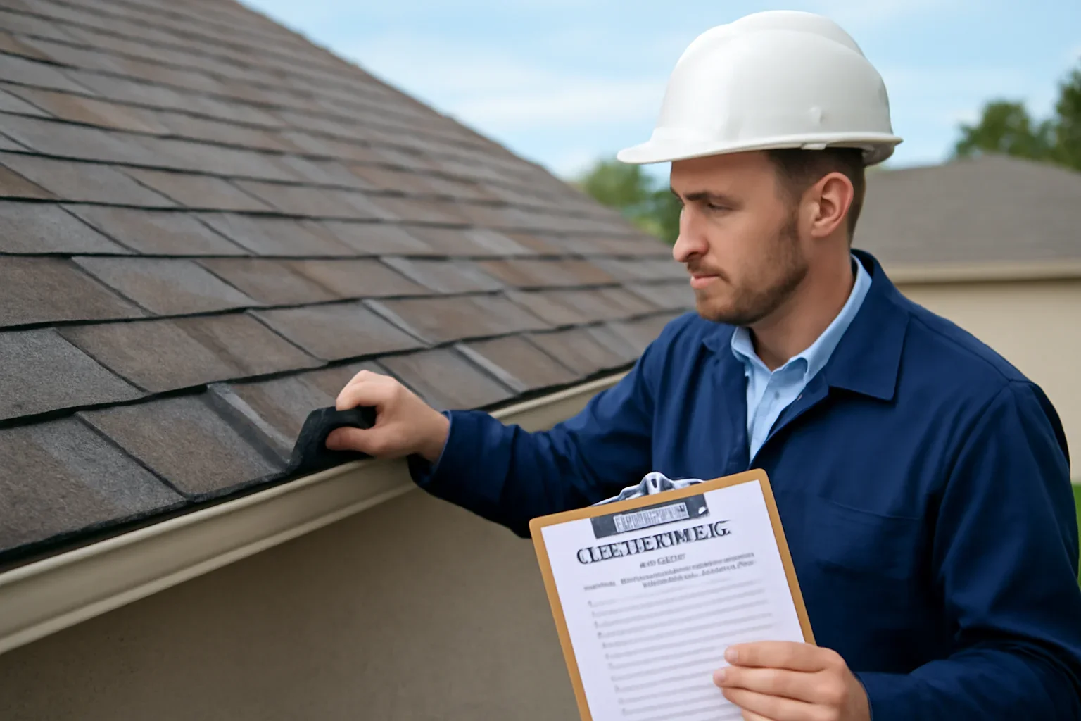 Hail damage roof and siding repairs